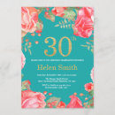 Search for red and gold birthday invitations Adult birthday party