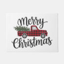 Search for red truck doormats Farmhouse