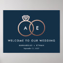 Search for navy and rose gold wedding posters Welcome