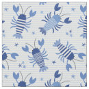Search for light blue and white fabric Ocean