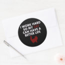 Search for hard working stickers Cat lover