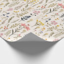 Search for flower pattern wrapping paper Delicate