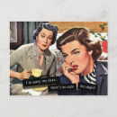 Search for 50s housewife postcards Humour