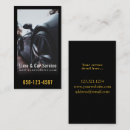 Search for limousine business cards Professional