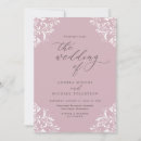 Search for mauve wedding invitations Classic