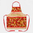 Search for red maple leaf aprons Autumn
