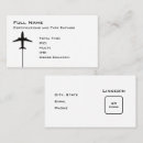 Search for pilot business cards Aviation