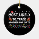 Search for brother christmas tree decorations Xmas