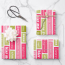 Search for letters wrapping paper White
