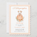 Search for a little peach is on the way invitations Mother to be