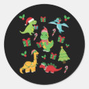 Search for cute christmas dinosaur stickers Kids