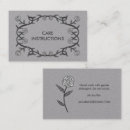 Search for textile business cards For her