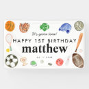 Search for kids birthday banners Sports birthday party