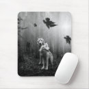 Search for white wolf mousepads Animals