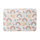 Search for floral bath mats Rainbow