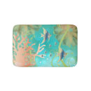 Search for coral teal bath mats Floral