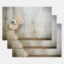 Search for brown teddy bear wrapping paper Animal