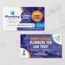 Search for heating and cooling business cards Plumbing