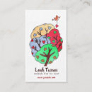 Search for heart shaped business cards Watercolor