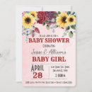Search for sunflower and roses invitations Boho