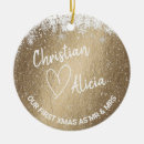 Search for couples christmas tree decorations Newly weds