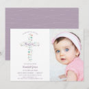 Search for girl photo christening invitations Cross