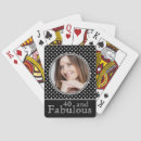 Search for 40th birthday playing cards Forty