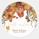 Search for orange lily stickers Botanical
