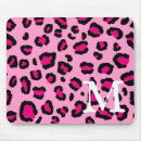 Search for hot pink leopard mousepads Trendy