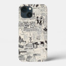 Search for newspaper iphone cases Vintage