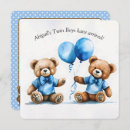 Search for teddy bear twin shower invitations Cute