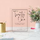 Search for 21st birthday party decor Simple