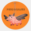 Search for pigs fly stickers Funny