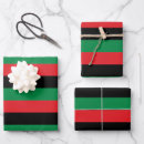 Search for happy kwanzaa wrapping paper Black