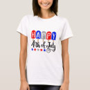 Search for fourth of july tshirts Red white and blue