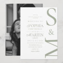 Search for simple lines invitations Elegant