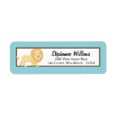 Search for lion return address labels Blue