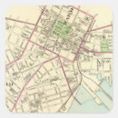 Search for street map stickers Lithographed
