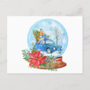 Search for snow globe postcards Blue