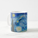 Search for starry night by van gogh mugs Stars