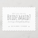 Search for bridesmaid proposal stickers Simple