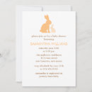 Search for rabbit baby shower invitations Cute