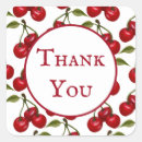 Search for watercolor thank you stickers Red
