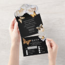 Search for gold butterfly wedding invitations Butterflies