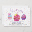 Search for cupcake birthday invitations Sprinkles