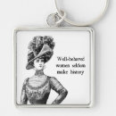 Search for well behaved women key rings Feminist
