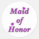 Search for honour stickers Bridesmaid