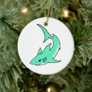 Search for shark christmas tree decorations Cartoon