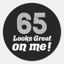 Search for 65 years stickers Age