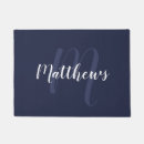 Search for housewarming doormats Initial